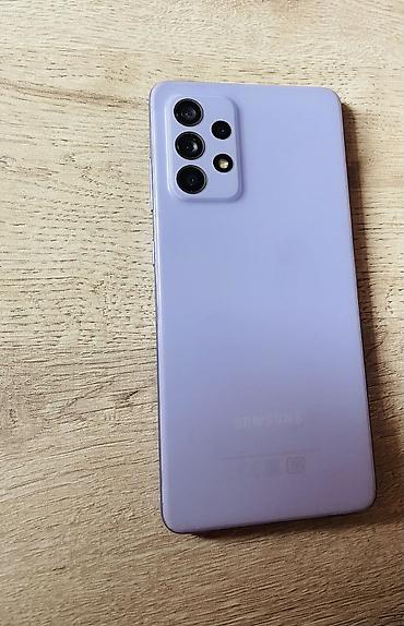 samsung galaxy a6 tablet: Samsung Galaxy A52, 128 GB, rəng - Bej, Barmaq izi, İki sim kartlı, Face ID — 3
