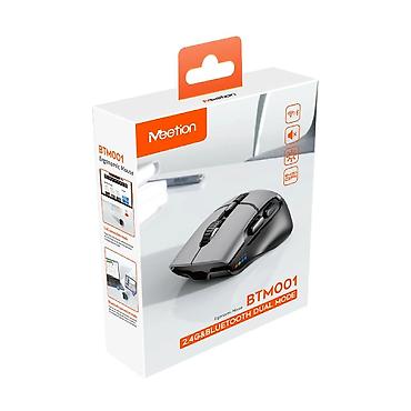 dji mikrofon bluetooth: Meetion BTM001 simsiz komputer siçanı - Qoşulma: İkili rejim – 2.4 — 1
