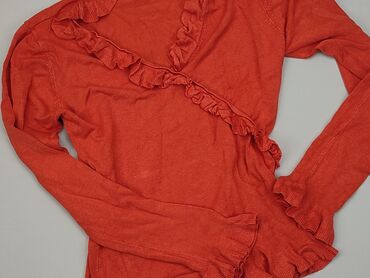 czerwona bluzki z długim rekawem: Blouse, XS (EU 34), condition - Good
