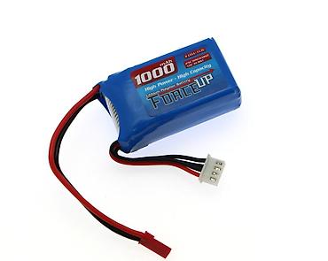 18560 batareya: 11.1V Li-Po Batareya 1000 mAh (ForceUP) Multikopter, helikopter, RC — 2