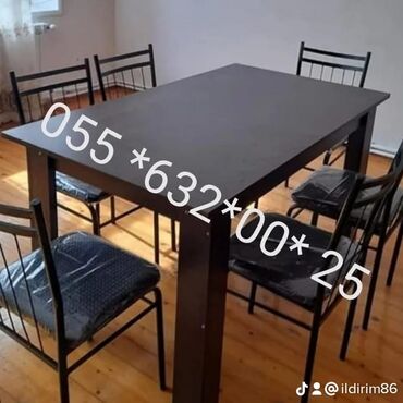 Masa və oturacaq dəstləri: Qonaq otağı üçün, Yeni, Açılmayan, Kvadrat masa -da lalafo.az — 14 Masa və oturacaq dəstləri: Qonaq otağı üçün, Yeni, Açılmayan, Kvadrat masa — 14