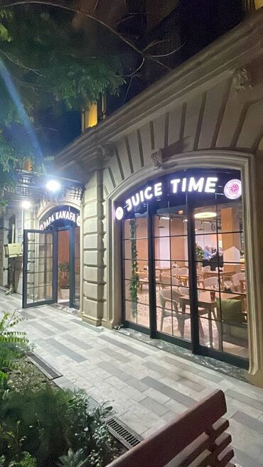 аренда помещения под ресторан кафе: 📣 Satılır: Hazır Restoran Biznesi – JUICE TIME 🍹 Tam işlək vəziyyətdə