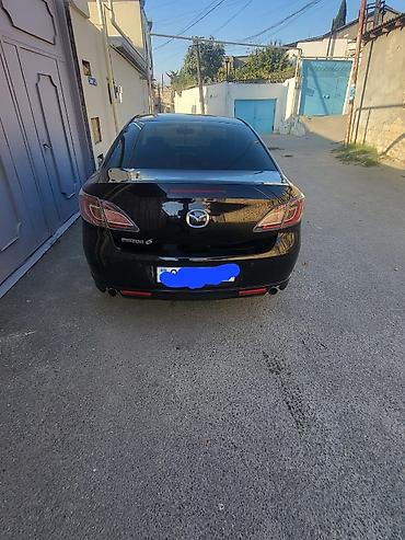 Mazda: Mazda 6 sedan - Kuzov: sedan, qara rəng - Mühərrik: benzin (markaya — 2