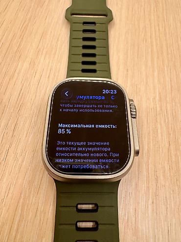 Apple Watch: Продаю apple  watch ultra 1st. Gen. Titanium 49mm. ❌Обмена — 8