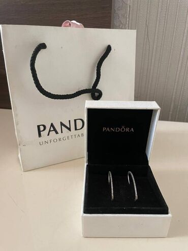 серьги серебро б у: Стильные и очень красивые и легкие серьги Pandora из серебра 925