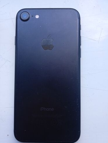 самсунг тилифон: IPhone 7, Б/у, 128 ГБ, Черный, Чехол, 100 %