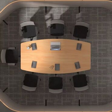 pol ucun taxtalar: Нераскладной, Овальный стол, 8 стульев