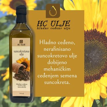 kutije za odlaganje odeće: Hladno ceđeno, nerafinisano suncokretovo ulje dobijeno mehaničkim
