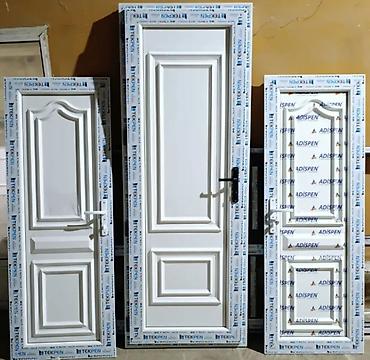hamam xoncasi: Hamam üçün Yeni Plastik qapı 80x200 sm Çərçivə ilə, Zəmanətli, Pulsuz quraşdırma, Ödənişli çatdırılma, Rayonlara çatdırılma, Ünvandan götürmə — 8