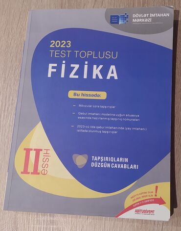 4 cu sinif riyaziyyat testleri ve cavablari: Fizika yeni toplu- 4 manat 
Cavablari ustundedir 
Çatdırılma yoxdu