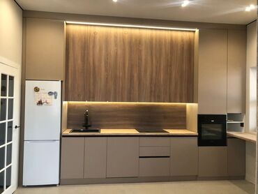 Кухонные гарнитуры: Кухонный гарнитур, Новый, В рассрочку, цвет - Бежевый, ДСП, Бесплатная доставка, Платная доставка, Самовывоз — 2