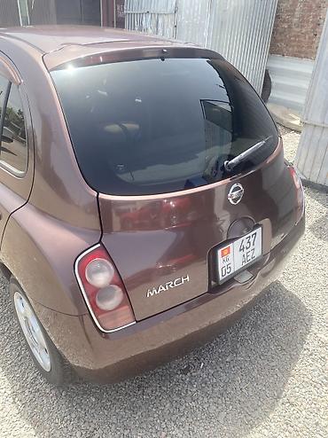 мата секыл: Nissan Март: 2003 г., 1.3 л, Автомат, Бензин, Седан — 10