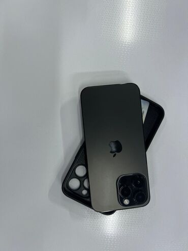 телефоны айфон: IPhone 14 Pro Max, Колдонулган, 512 ГБ, Black Titanium, Заряддоочу түзүлүш, Кабель, Каптама, 89 %