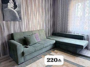 mor rəng: Divan satılır 220₼. açılır bazası var.Ünvan Yeni Yasamal. 6821 — 1