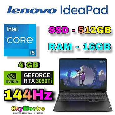 lenovo ideapad gaming 3: İşlənmiş Lenovo IdeaPad, 15.6 ", Intel Core i5, 512 GB, Ödənişli çatdırılma, Pulsuz çatdırılma, Ünvandan götürmə — 1