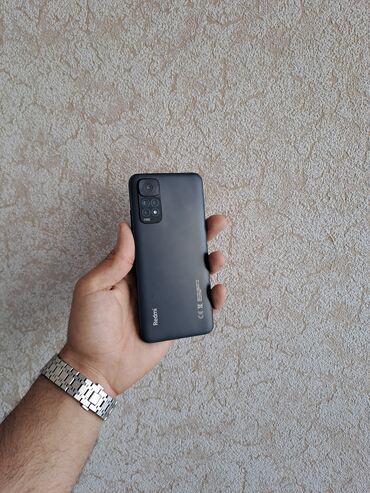 telefon not 11: Xiaomi Redmi Note 11S, 64 GB, rəng - Boz, 
 Düyməli, Barmaq izi, İki sim kartlı