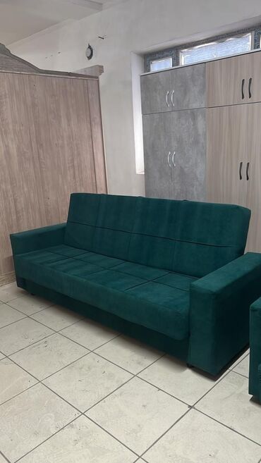 Мебель на заказ: Диван-кровать, цвет - Зеленый, Новый
