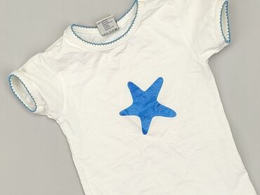 trampki halówki białe: T-shirt, H&M, 12-18 months, condition - Very good