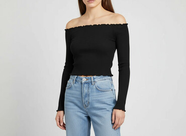 t shirty pod koszule: H&M, Топ жіночий, розмір XS