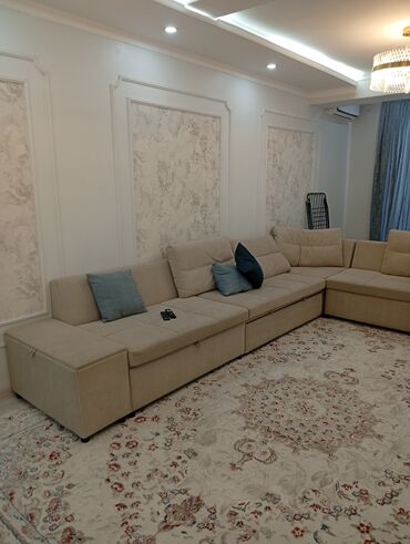 квартира в районе учкун: 2 комнаты, 80 м², Элитка, 1 этаж, Евроремонт