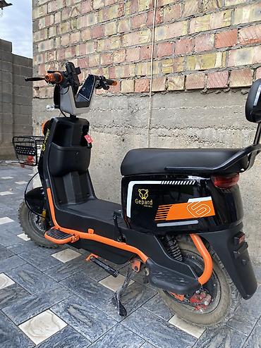 нур мото: Gepard Bull 800W электроскутер — 40 км запас хода ⚡ Мотор: 800 Вт. 🔋 — 4