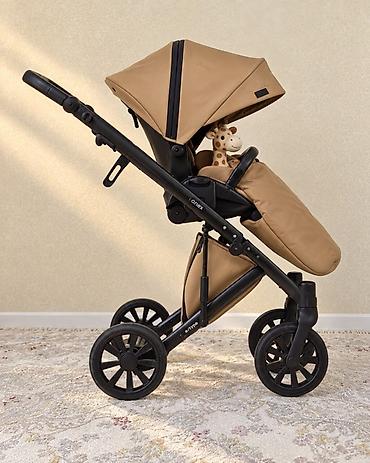 подстаканник для коляски: Коляска, Anex, цвет - Коричневый, Б/у, Самовывоз — 3