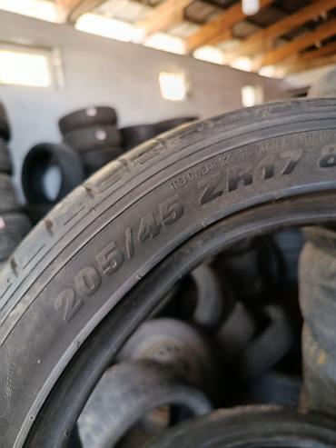 215 75 16: Шины 205 / 45 / R 17, Лето, Б/у, 1 шт, Легковые, Корея, Kumho — 2