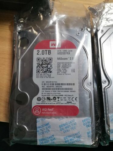 Накопители SSD: 2TB hard disk. 2 gun istifade olunub cemi. Sagliqi 100%