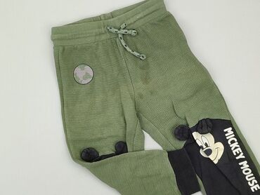 spodnie ze spódniczką do biegania: Sweatpants, Disney, 1.5-2 years, 92, condition - Good