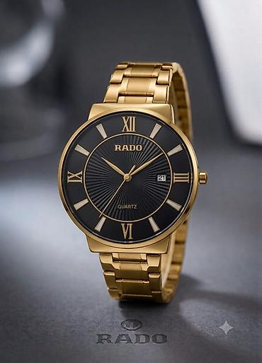 saat rado: Rado saatı yüksək keyfiyyət. su keçirmir. rəngi getmir — 5