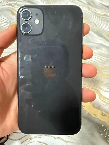 atv servis: IPhone 11, 64 GB, Qara, Zəmanət, Simsiz şarj, Face ID — 2