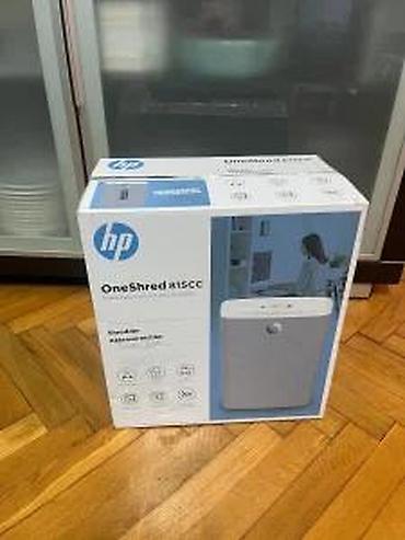 Ostali kućni aparati: HP OneShred 815CC – seckač dokumenata (P-4, DIN 66399), 15 l, antracit — 10