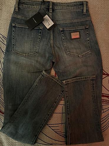 yeni model şalvarlar: Dolce & Gabbana kişi cins şalvarı - Model: Klassik 5 cib dizaynı — 3