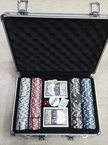 Oyun dəstləri: Texas Hold’em Poker Dəsti – tam evdə oyun üçün Məzmun: 200 fiska+oyun — 3