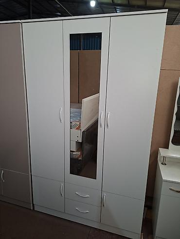 трёхдверный: Шифоньер, шкаф для одежды, Новый, Прямой, ЛДСП — 9