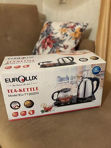 eurolux: Elektrikli çaynik Eurolux TEA-KETTLE çay dəsti Yenidir heç vaxt — 1