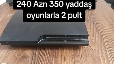 Video oyunlar və konsollar: PlayStation konsolları və aksesuarları - PS3 Super Slim – 500 GB — 3