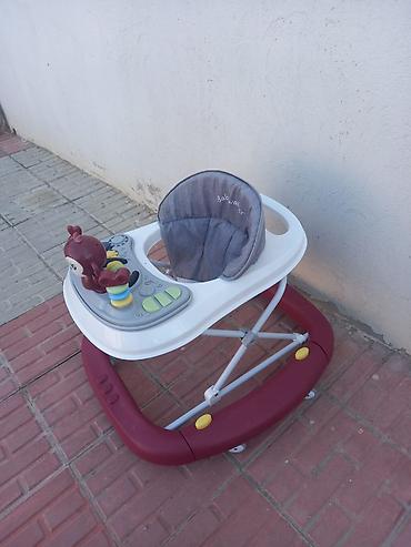 Gəzinti arabaları: Uşaq gəzdirici (Babywalker)Sumgayit.ərazi - Rəng: ağ-göy oturacaq — 2