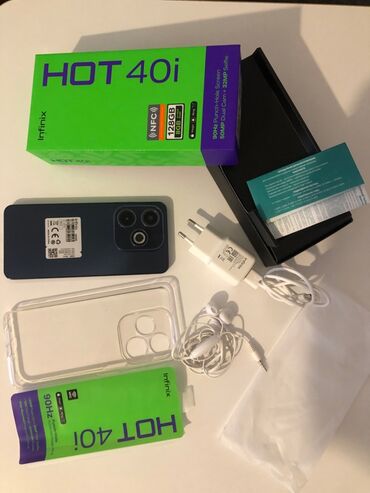 40 azn telefonlar: Infinix HOT 30i, 128 GB, Zəmanət, Sənədlərlə