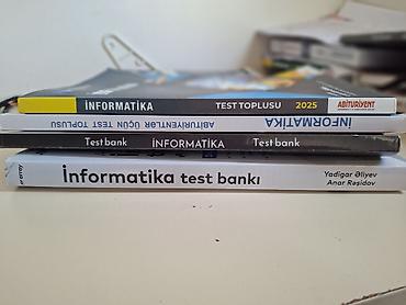İnformatika: Salam. Informatika. kitablari satilir Toplu hec islenmeyib.qalanlarida — 12