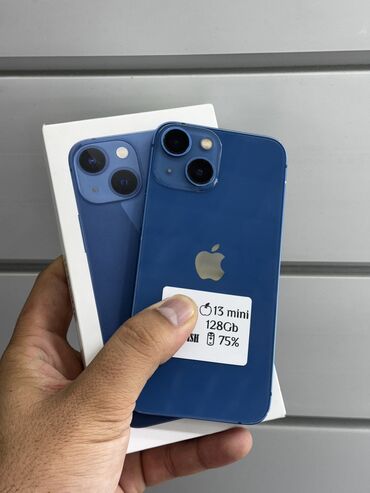 сколько стоит айфон 13 новый: IPhone 13 mini, Б/у, 128 ГБ, Синий, Защитное стекло, Чехол, Коробка, 75 %