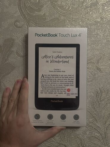 Kompüter ehtiyyat hissələri: PocketBook Touch Lux 4 – E-ink oxuyucu Xüsusiyyətlər: - 6 düym (15,24