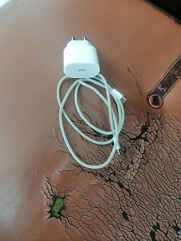 iphone 4 adapter: USB-C divar adapteri və USB-C → USB-C şarj kabeli seti - Rəng: ağ - — 2