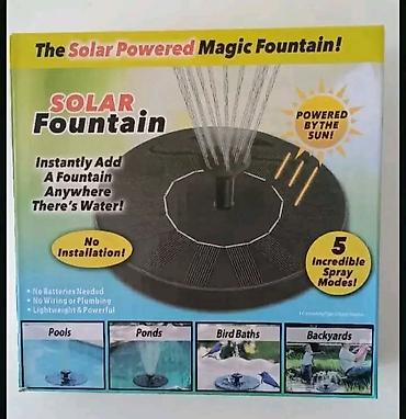 dormeo leskovac: Mini solarna fontanaMala prenosna fontana u potpunosti radi na solarni — 4