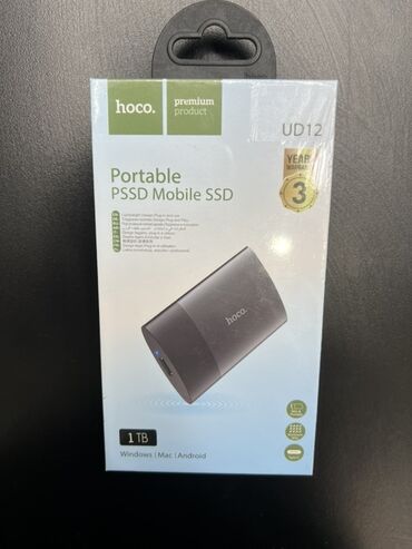 переходник type c usb: Маалымат алып жүрүүчү, SSD, 1 ТБ, Ноутбук үчүн