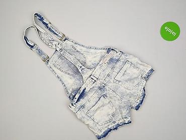 jeans agolde: Bershka, Ogrodniczki damskie, rozmiar S — 3