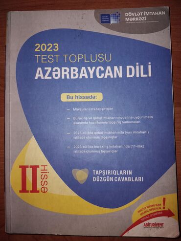 Testlər: Azərbaycan dili Testlər 11-ci sinif, DİM, 2-ci hissə, 2023 il