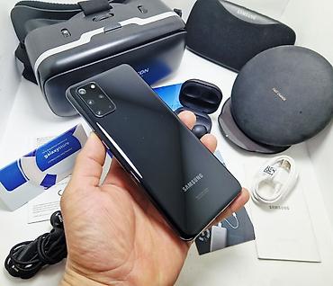 Samsung: Samsung Galaxy S20 Plus, Б/у, 512 ГБ, цвет - Черный, 1 SIM, 2 SIM, eSIM — 2