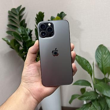 IPhone 13 Pro Max, Б/у, 256 ГБ, Space Gray, Чехол, 90 %