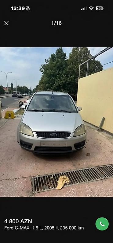resor ford transit: Ford C-max: 1.6 l | 2005 il 235000 km Universal — 7
